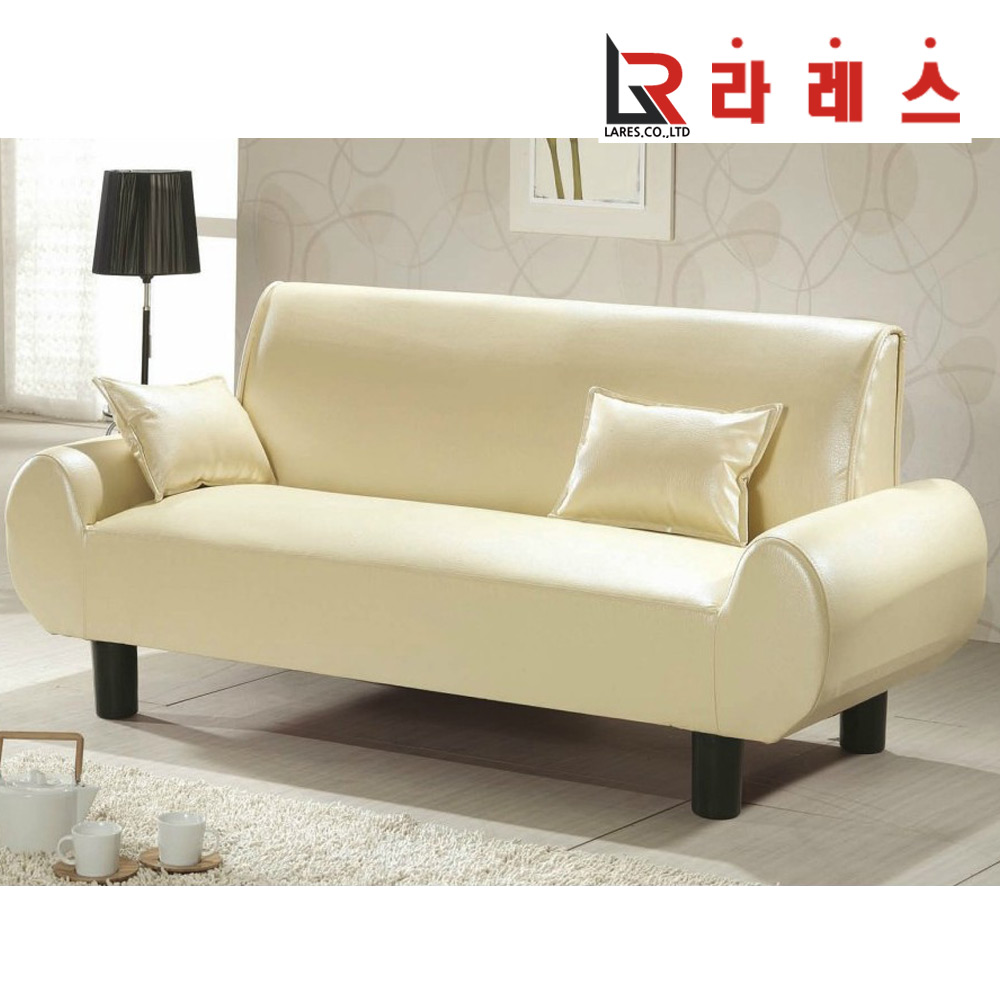 엔스 가죽 3인 소파