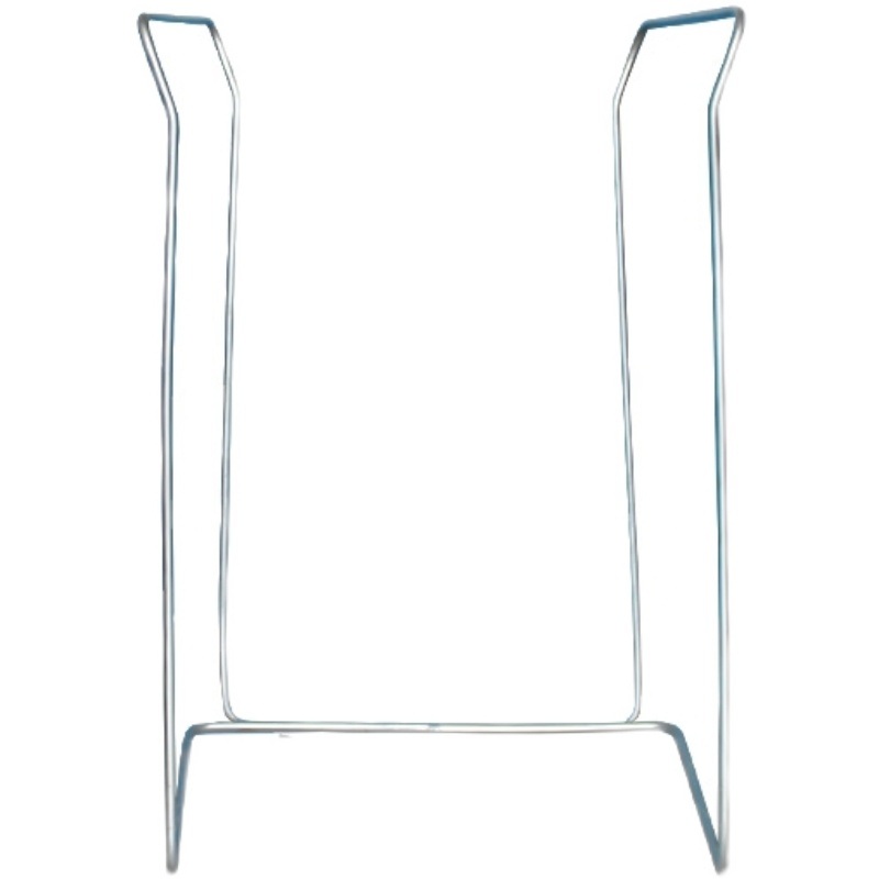 마대걸이 거치대 분리수거장 쓰레기통 이동식 야외 수거함 90-100cm 1.2cm 고인성 라운드 스틸 - 상품 이미지