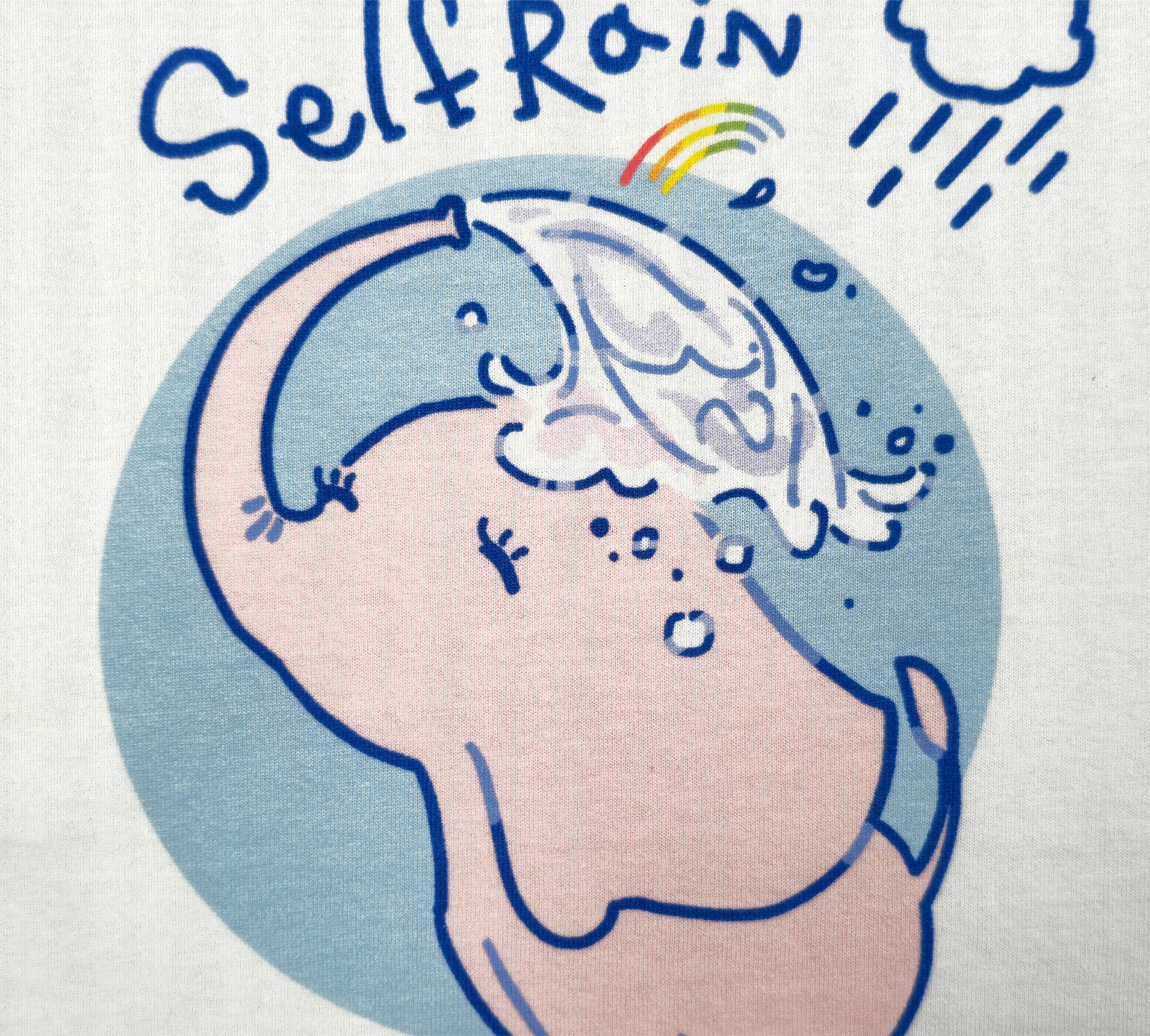 SELF RAIN 반팔 티셔츠[똔똔스튜디오] - 상세 이미지 2
