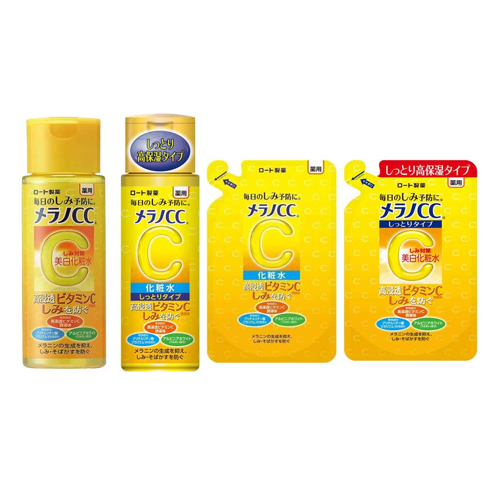 로토제약 멜라노CC 화장수 170ml 본품 리필 세트