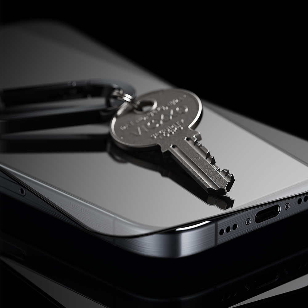 빅쏘 4D 풀커버 강화유리 필름 아이폰16 프로, 1매입