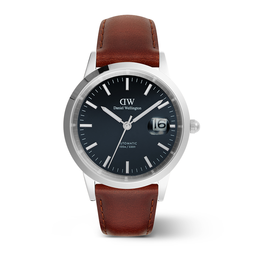 다니엘 웰링턴 ICONIC ST MAWES AUTOMATIC 오토매틱 브라운 레더워치 - 상세 이미지 2