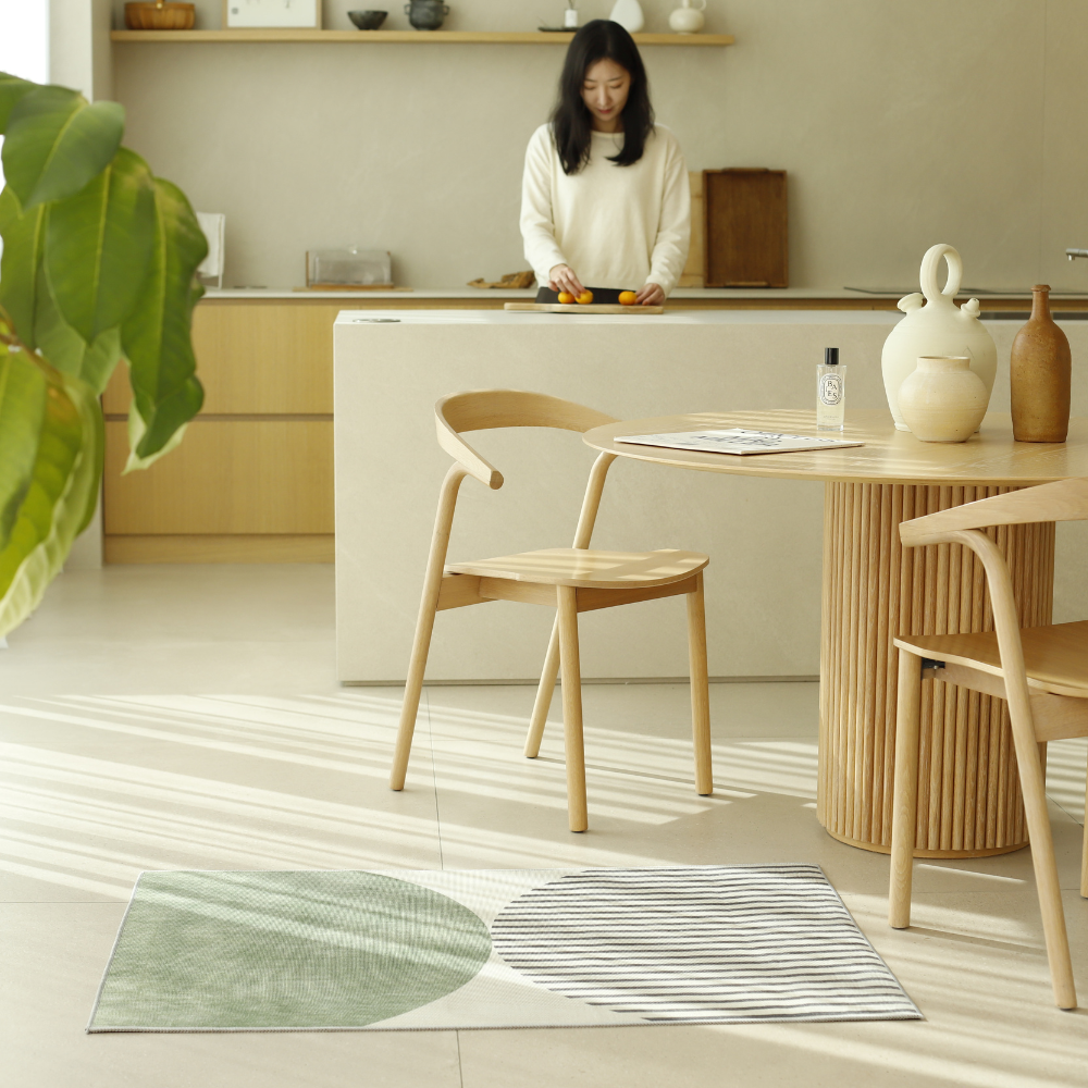 워셔블 거실 러그 카페트 사계절 러그매트 빈티지 러그 140x200