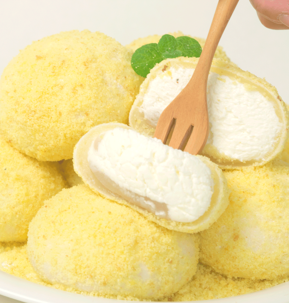 메고지고 카이막 찹쌀떡 1상자 35g x 8봉 이미지 7
