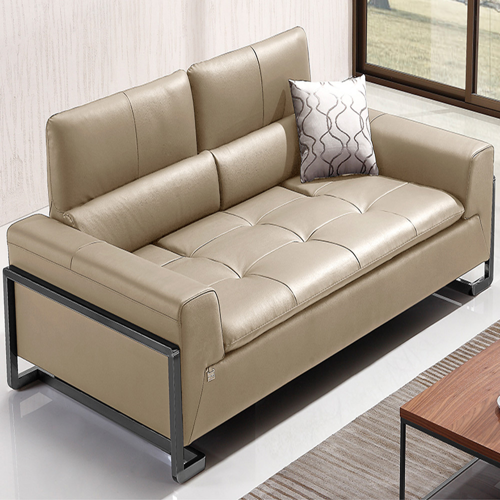 i331 천연면피 인조가죽PU 3인 소파