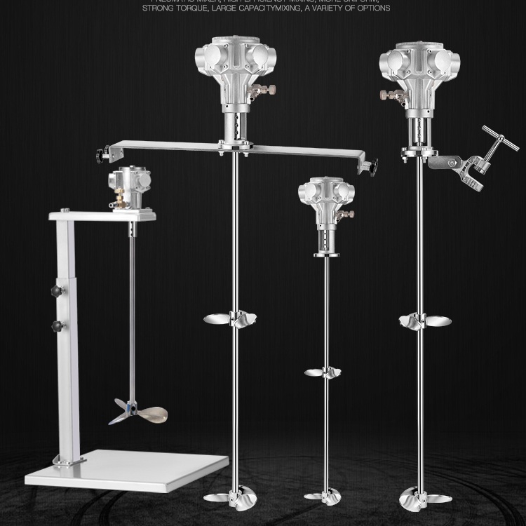 산업용 공압 액상 믹서기 대형 페인트 드릴 교반기 몰탈 혼합기