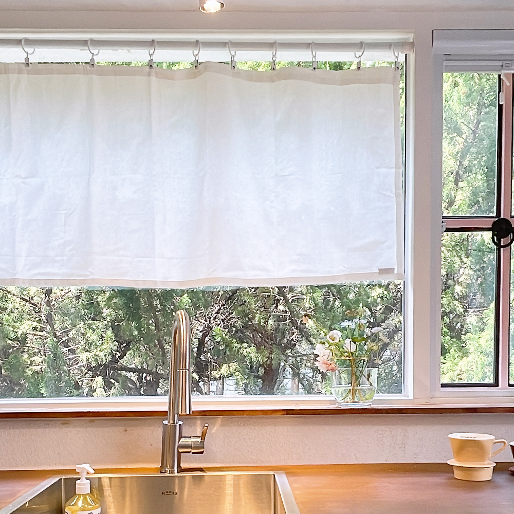 바이아미 순면 바란스 가리개 맞춤 커튼