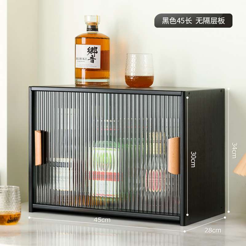 그릇 장식장 원목 수납장 엔틱 컵진열장 주방 서랍장 찬장 이미지 6