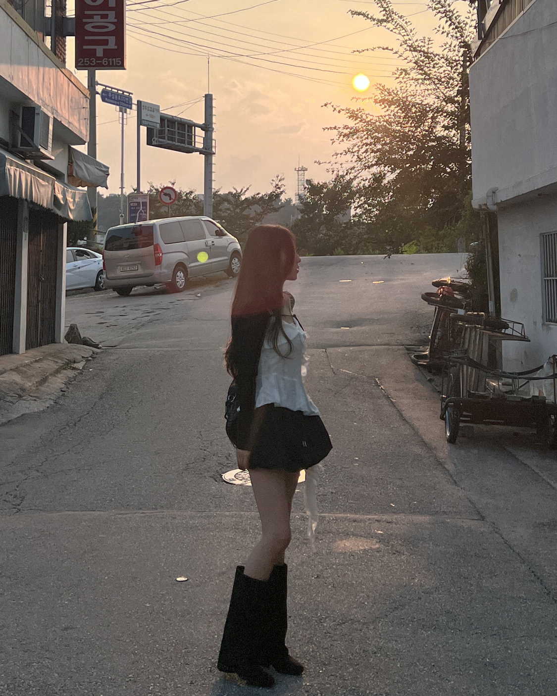 레그워머부츠 스웨이드 이미지 7