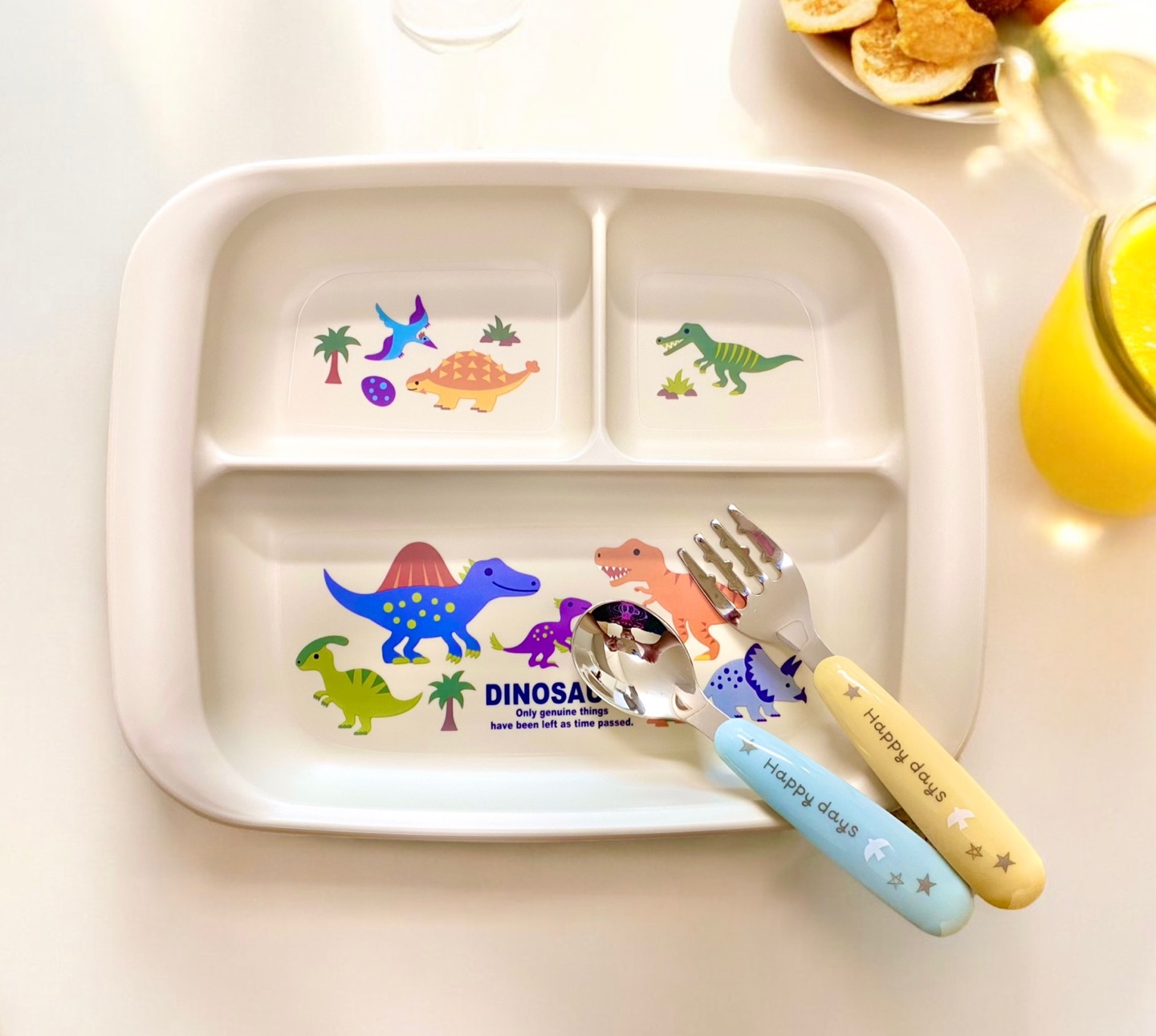 공룡 이유식 식판 유아 토핑 아기 그릇