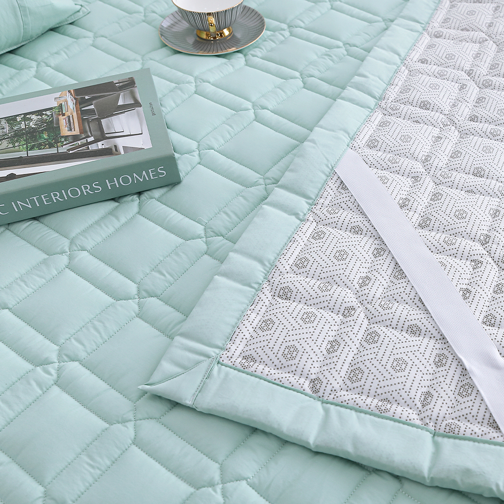 호텔패드 고밀도 논슬립 고정밴드 슈퍼싱글 퀸 라지킹 침대패드