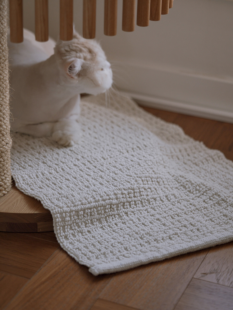 블랑드엔젤 발매트 화장실 현관 싱크대 주방 매트 발수건 플로랄