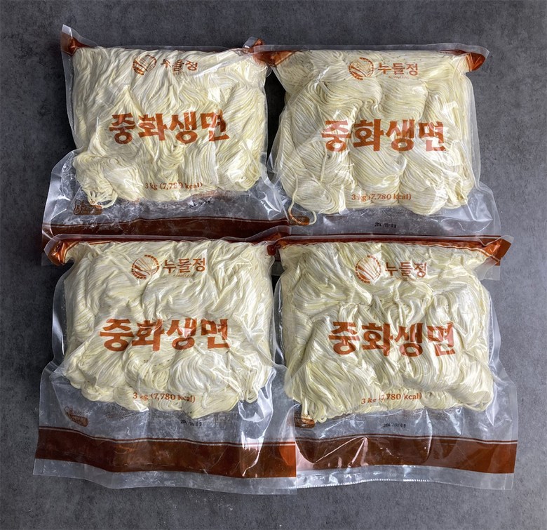 냉장 중화생면 3kg 15인분 가락면 중화면 [HACCP] - 상세 이미지 2