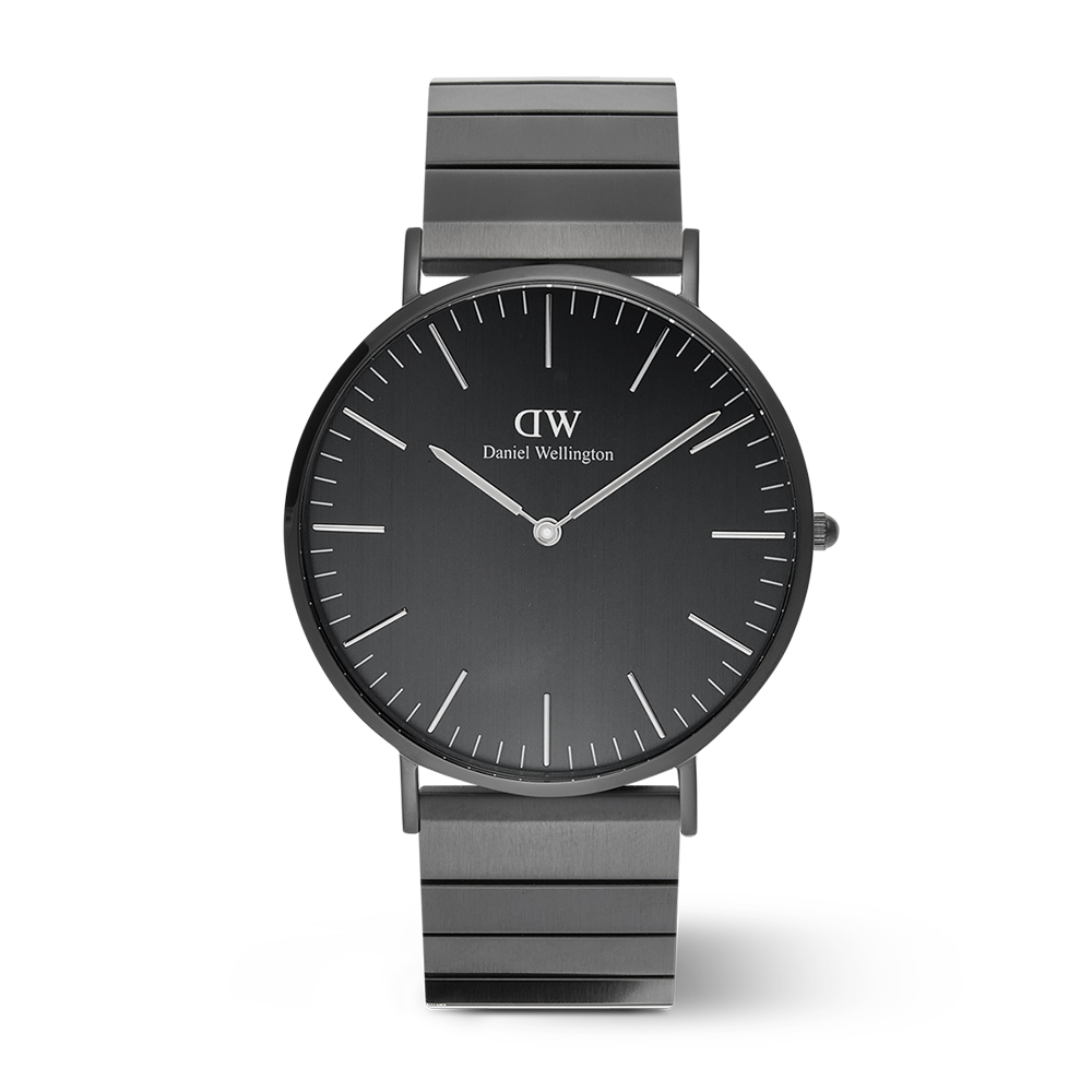 다니엘 웰링턴 CLASSIC PIANO LINK ONYX UNITONE 올블랙 남성시계