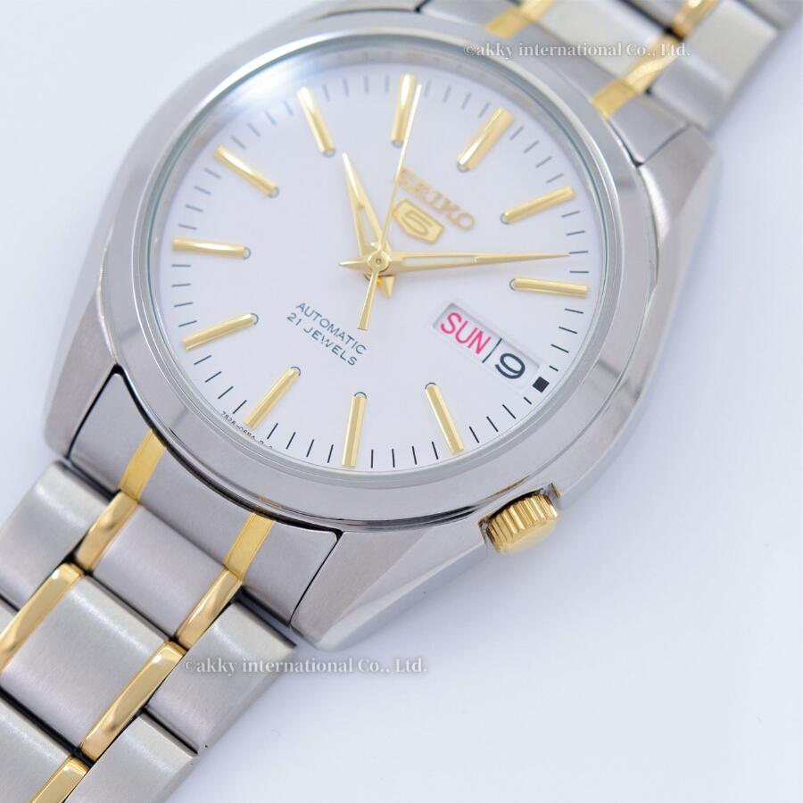 세이코 SEIKO 오토매틱 금장 남성 손목 시계 일본 정품 SNKL47J1 - 상세 이미지 5