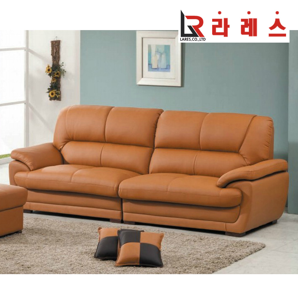 준케이 가죽 4인 소파