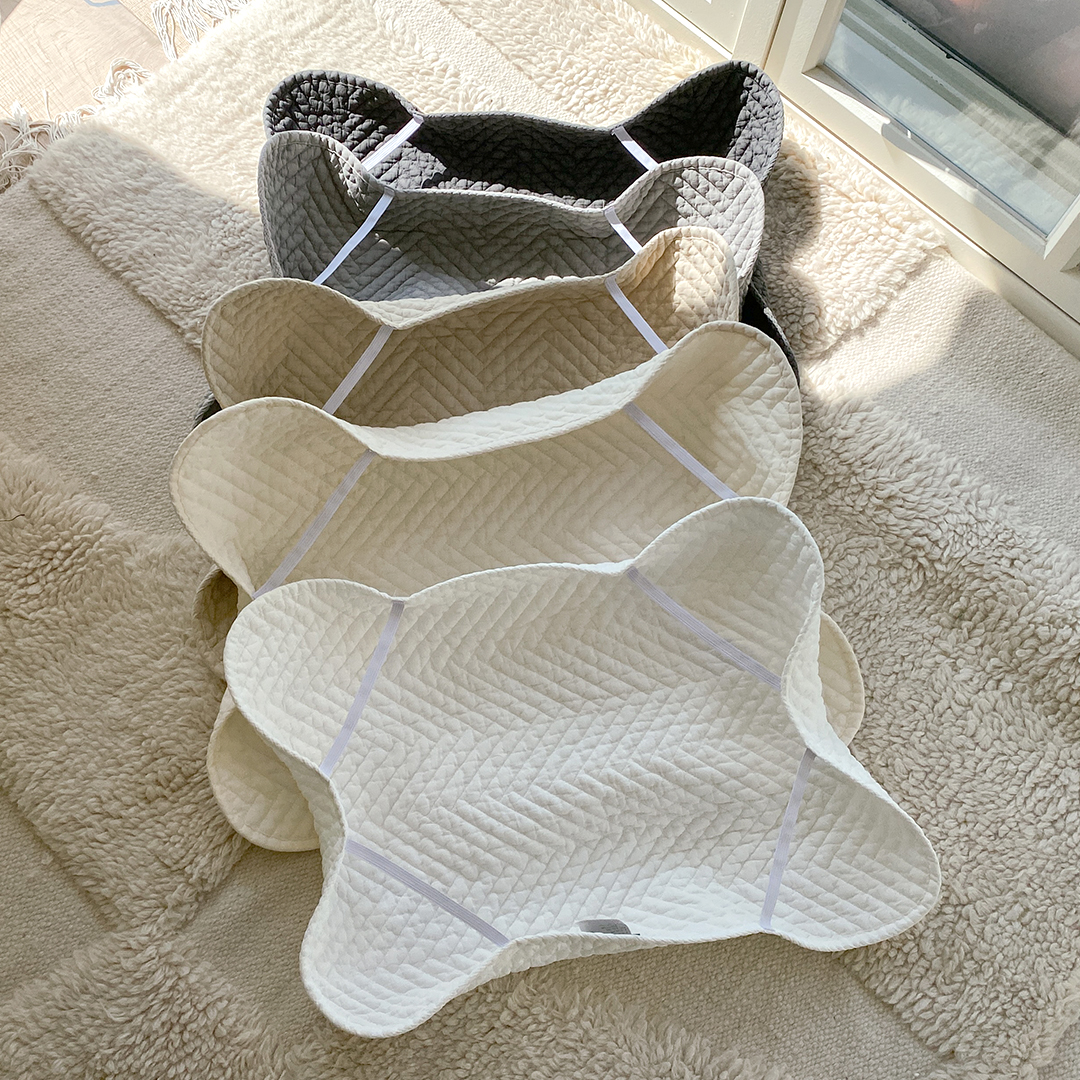 모제무드 오가닉 순면 피그먼트 밴딩 베개커버 템퍼베개커버 4060