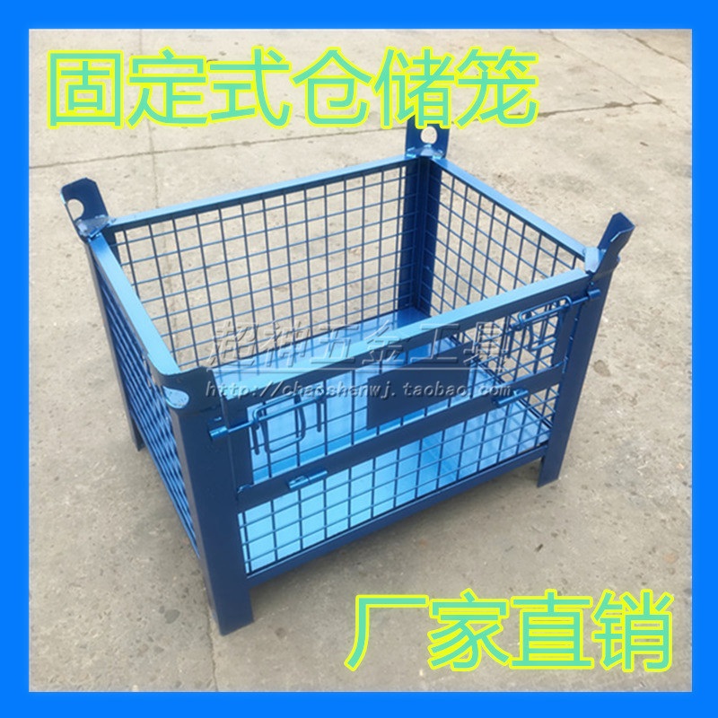 대형 철제 케이지 팔레트 보관 운반 화물 물류 택배 공업용 상업용 - 상세 이미지 2