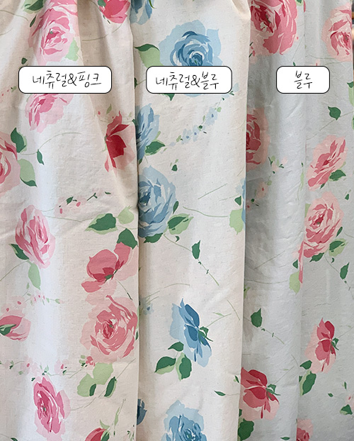 더블유패브릭 리나 나폴리 20수 면 천 원단 커튼 침구 천가게 - 상세 이미지 2