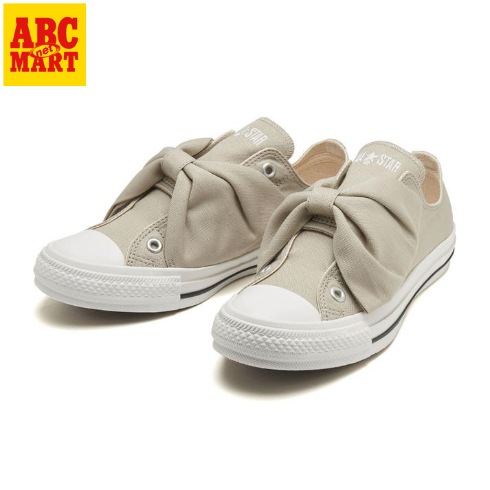 컨버스 CONVERSE 올스타 리본 벨트 OX 여성 스니커즈 베이지 블랙 2컬러 - 상세 이미지 2