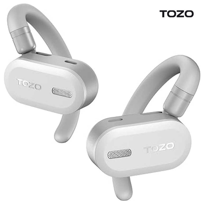 TOZO 오픈버즈 AI 오픈형 블루투스 무선 이어폰 멀티페어링 골전도 대체 T13187