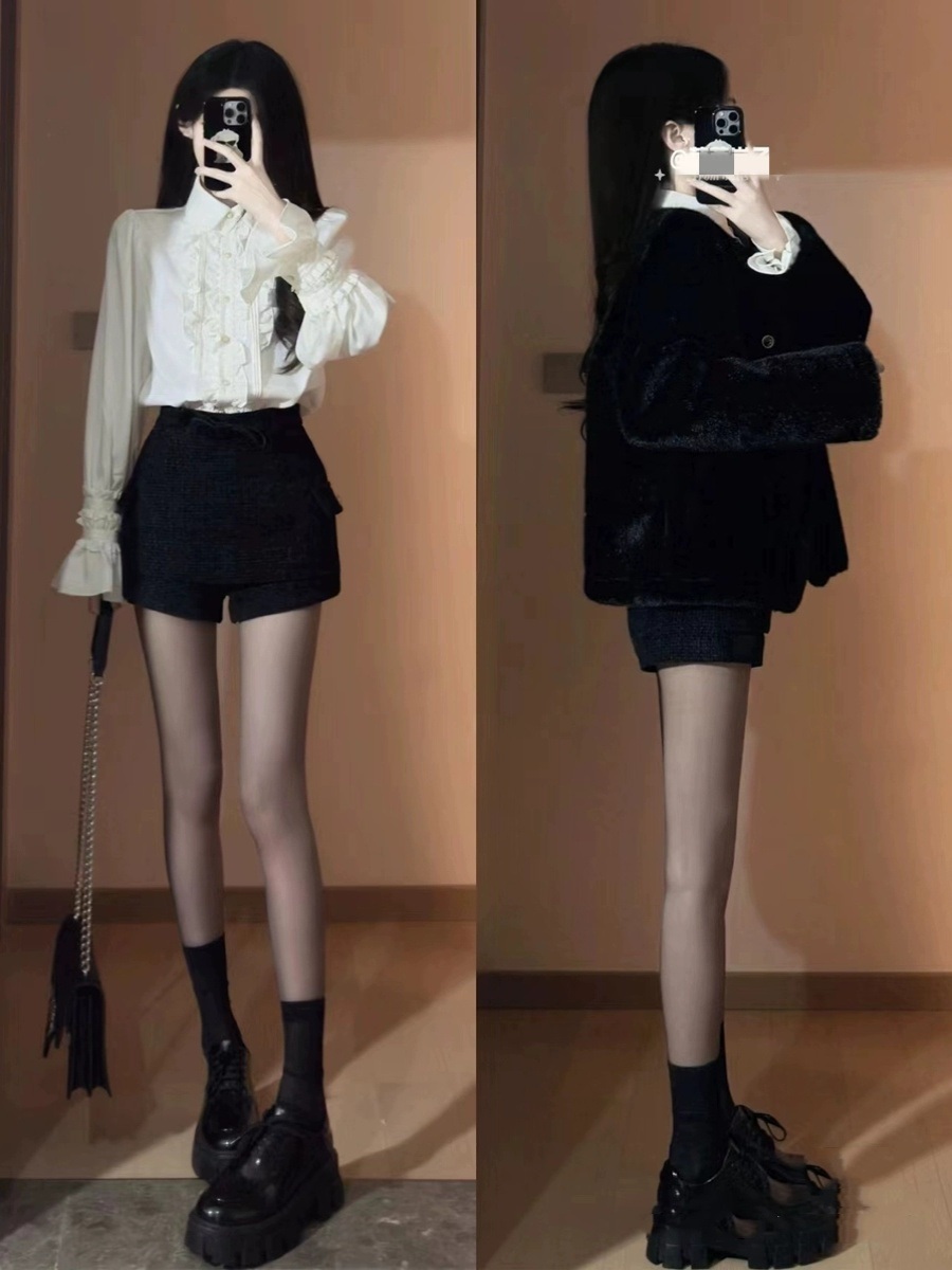 손해보기싫어서 1화 신민아 블라우스 셔츠 손해영 셔링 레이스 의상 옷 패션 - 상세 이미지 3