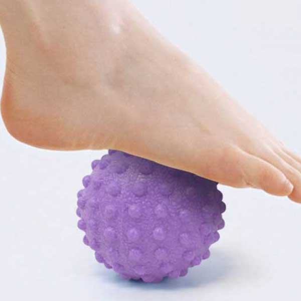 돌기 마사지볼 싱글 실리콘 마사지볼 요가 필라테스 발바닥 지압 라크로스볼 스트레칭