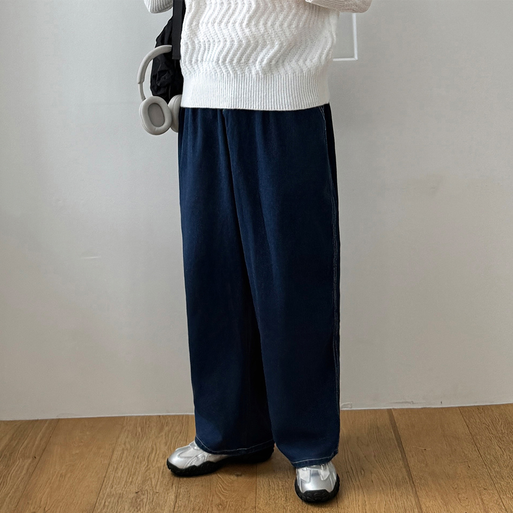 1+1 남자통청바지 벌룬청바지 - 상세 이미지 2