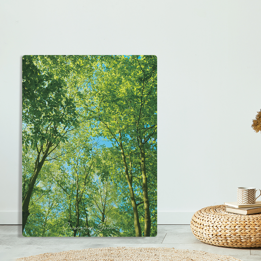 접이식 테이블 베드트레이 액자테이블 60x40 하얀파도 27cm