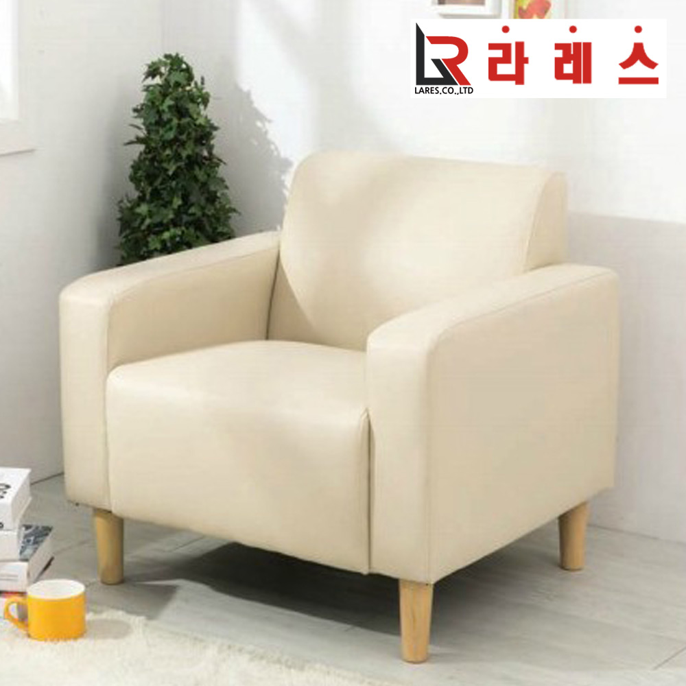케이피 가죽 1인 소파 - 메인 이미지