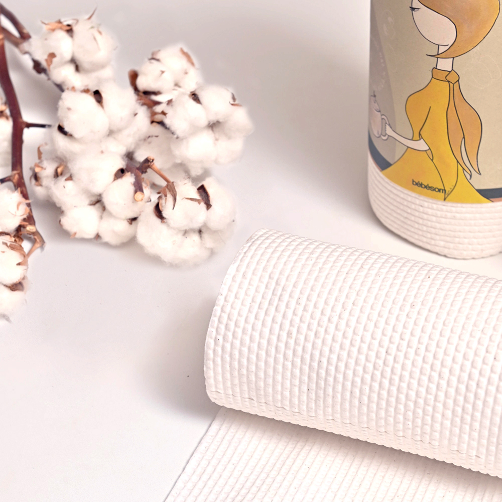 베베솜 주방 선물세트 3호 추석선물 집들이 선물 목화솜 행주 수세미 3종