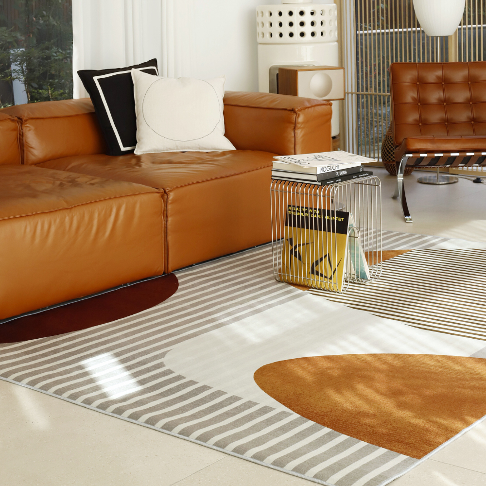 [에모프] 모로칸 러그 워셔블 포인트 러그 방바닥매트 140x200