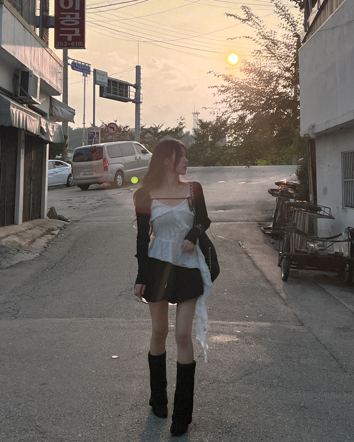 벌룬미니스커트 펌킨스커트 이미지 8