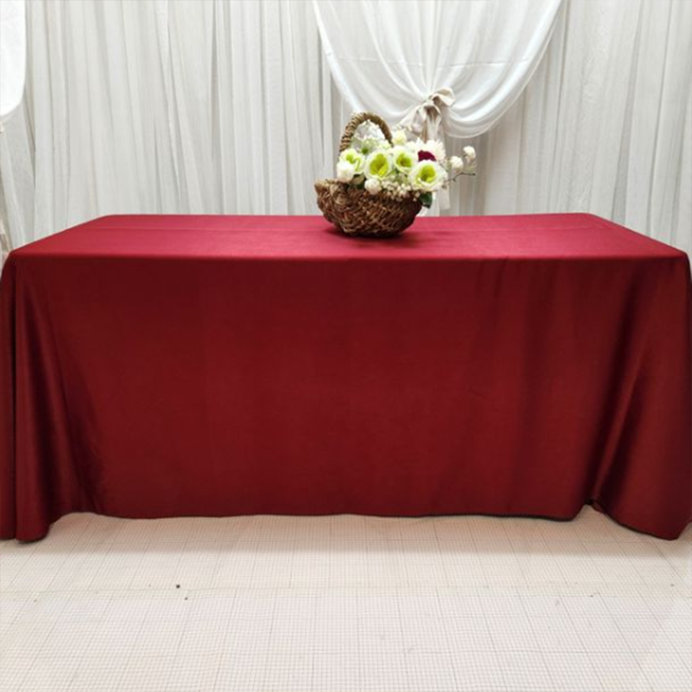 행사 테이블보 행사용 6인 박람회 웨딩 플리마켓 6인용 무지 기업 천 협탁보 식탁보 호텔