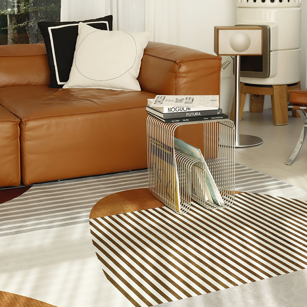 [에모프] 모로칸 러그 워셔블 포인트 러그 방바닥매트 140x200