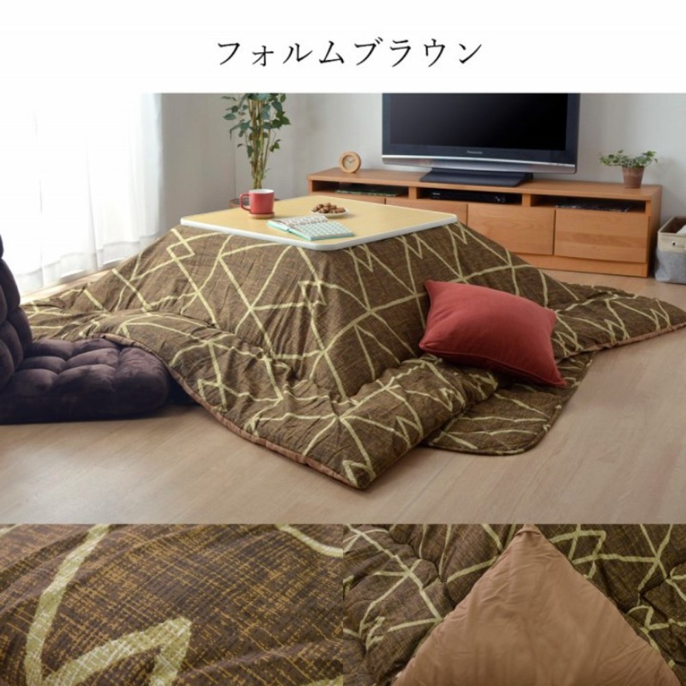 IKEHIKO 일본 코타츠 온열 사각 테이블 + 전용 이불 세트 이미지 6