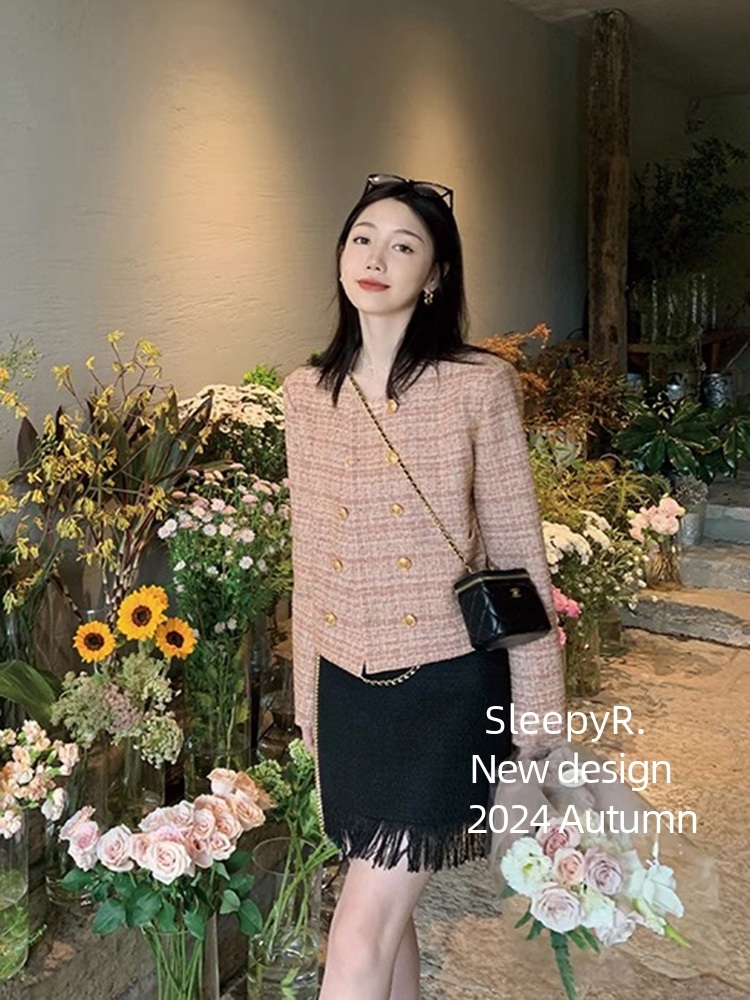 손해보기싫어서 1화 신민아 자켓 재킷 손해영 버클 트위드 하객룩 의상 옷  패션 - 상세 이미지 3