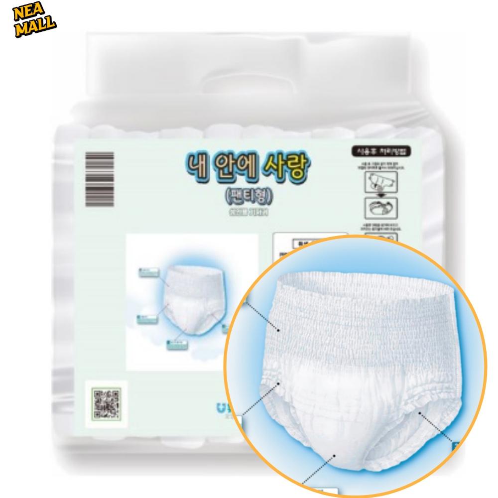 LXL 대형 60개 요실금팬티기저귀 성인팬티형기저귀대형