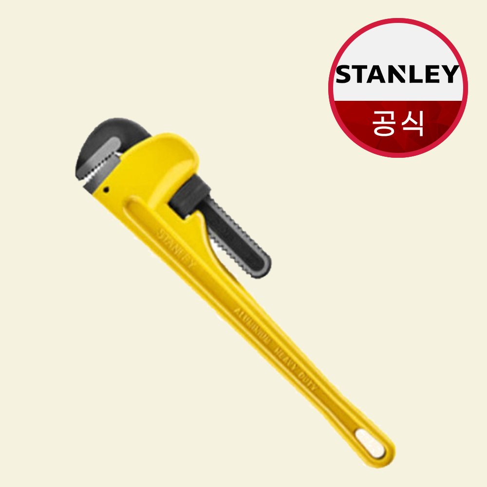 스탠리 460mm 알루미늄 파이프렌치 84-466 450mm - 상품 이미지