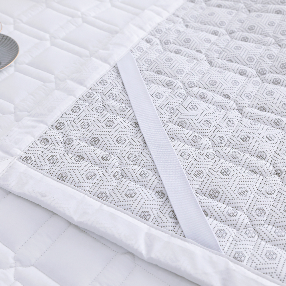 호텔패드 고밀도 논슬립 고정밴드 슈퍼싱글 퀸 라지킹 침대패드