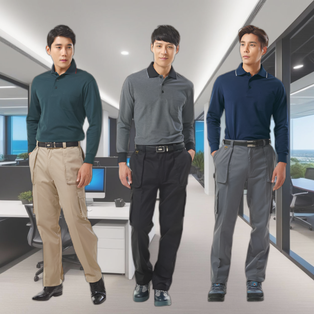 티뷰크 PKG LONG 긴팔 카라 티셔츠 회사 유니폼 근무복 단체티 워크웨어 - 상세 이미지 2