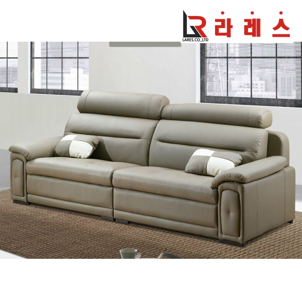 가든 가죽 4인 소파