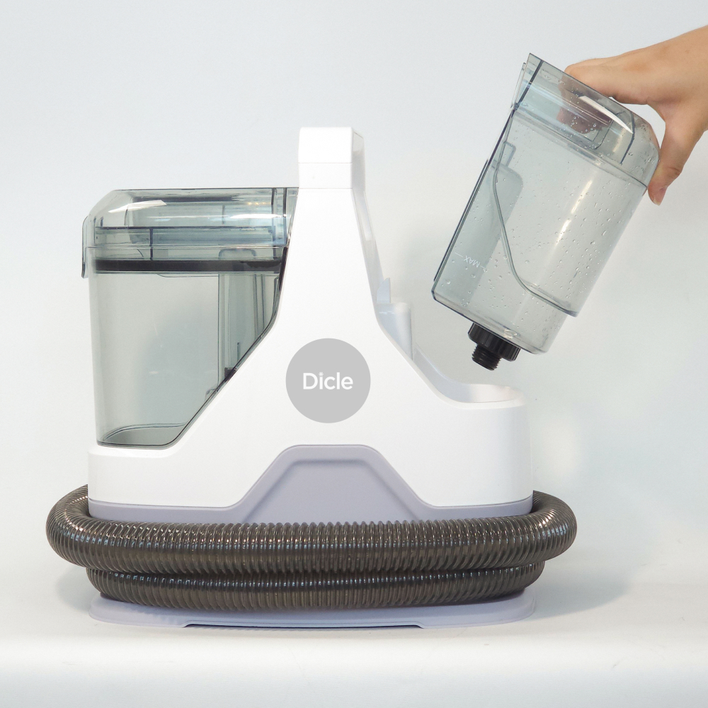 [디클] 원샷클린 습식청소기 패브릭 쇼파 카페트 매트리스 침구 물흡입 청소기 + 헤드 5종 포함