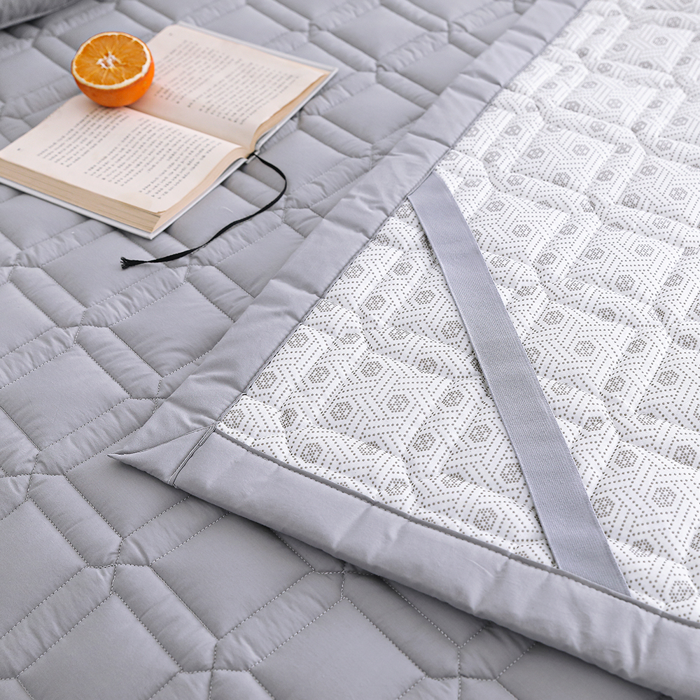 호텔패드 고밀도 논슬립 고정밴드 슈퍼싱글 퀸 라지킹 침대패드