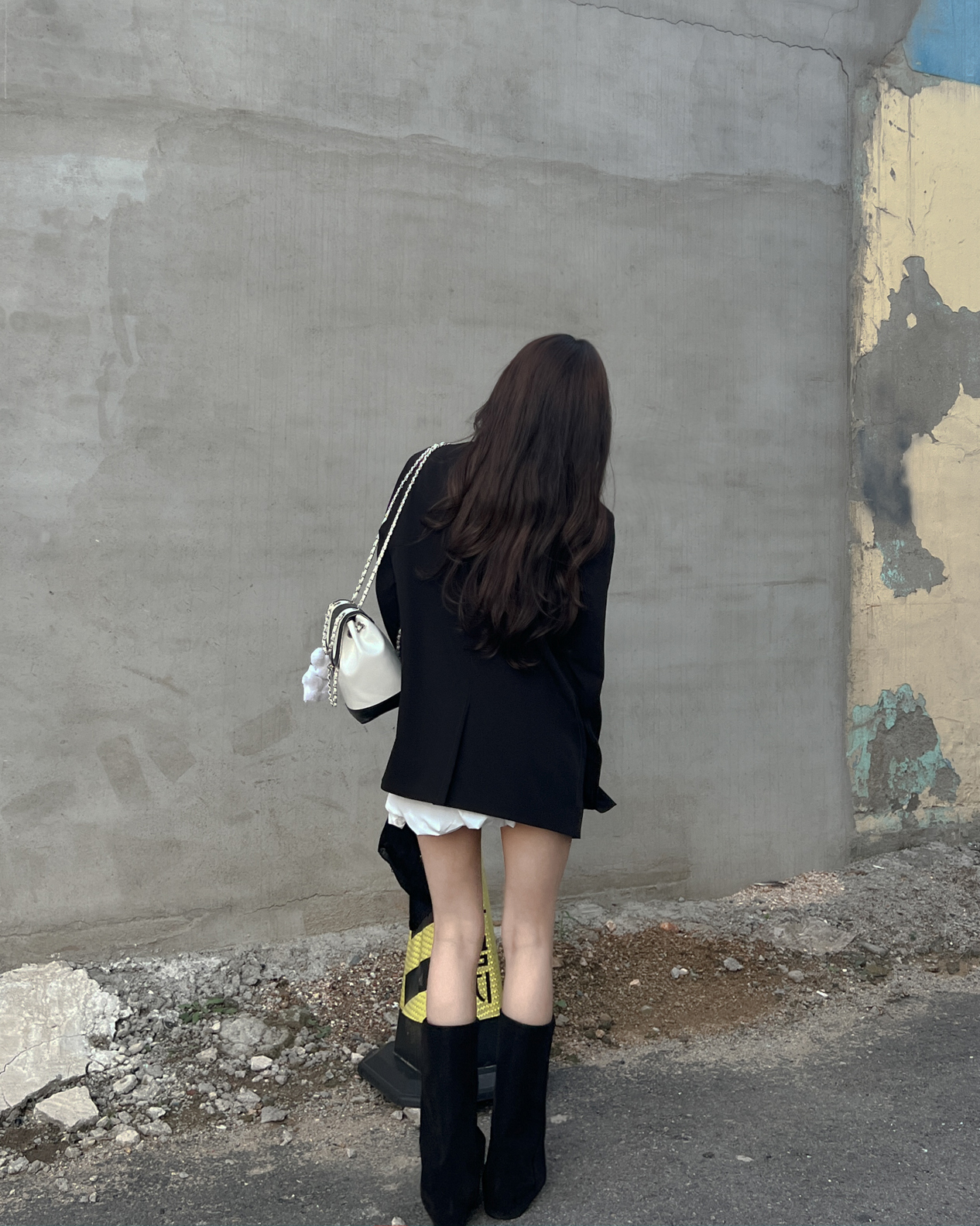 레그워머부츠 스웨이드 - 상세 이미지 2