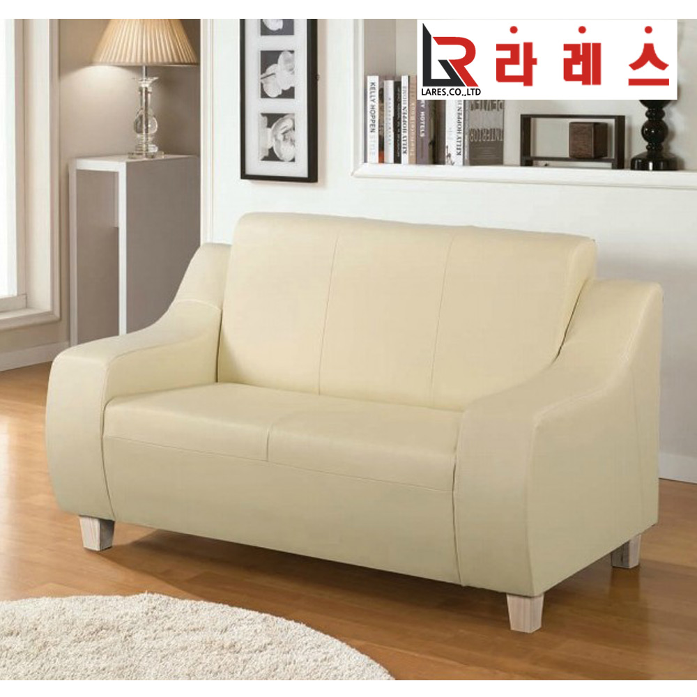스무디 가죽 2인 소파 - 상품 이미지