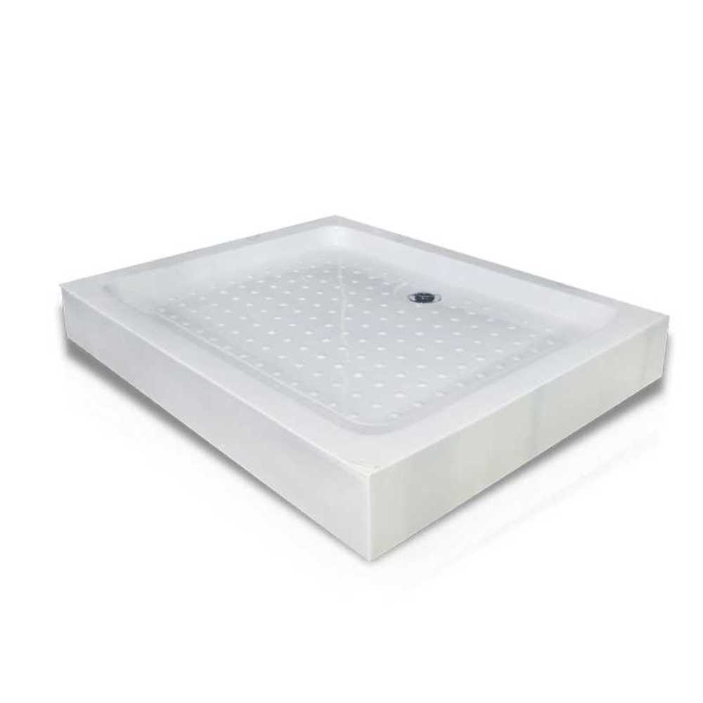 샤워부스 받침대 욕실 물빠짐 간이 풀장 고시원 원룸 사각형 800x800x140 - 상품 이미지