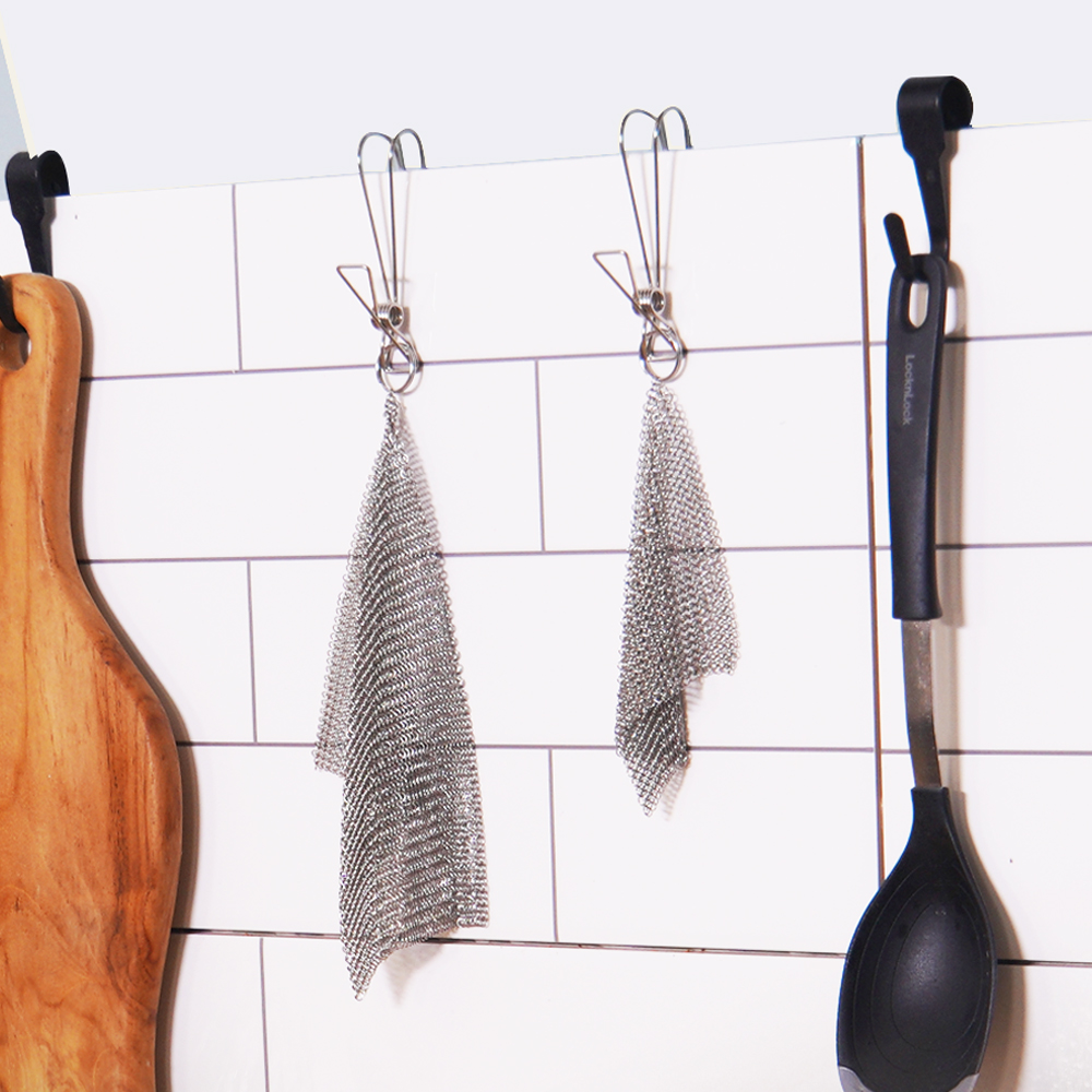 316L 스텐수세미 철수세미 스텐링 탄냄비 텀블러10x10cm