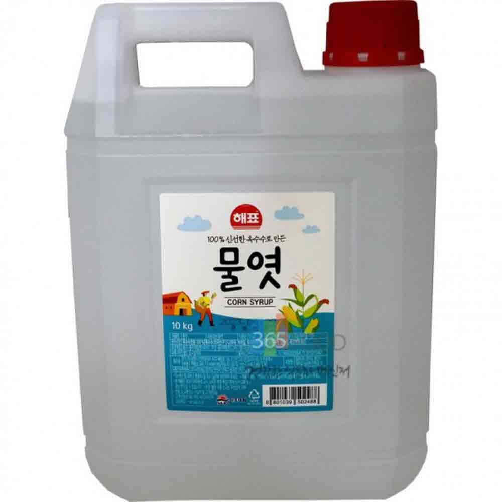 사조해표 대용량 물엿 10kg 말통 업소용 구내식당 식자재 : 나인밀리언