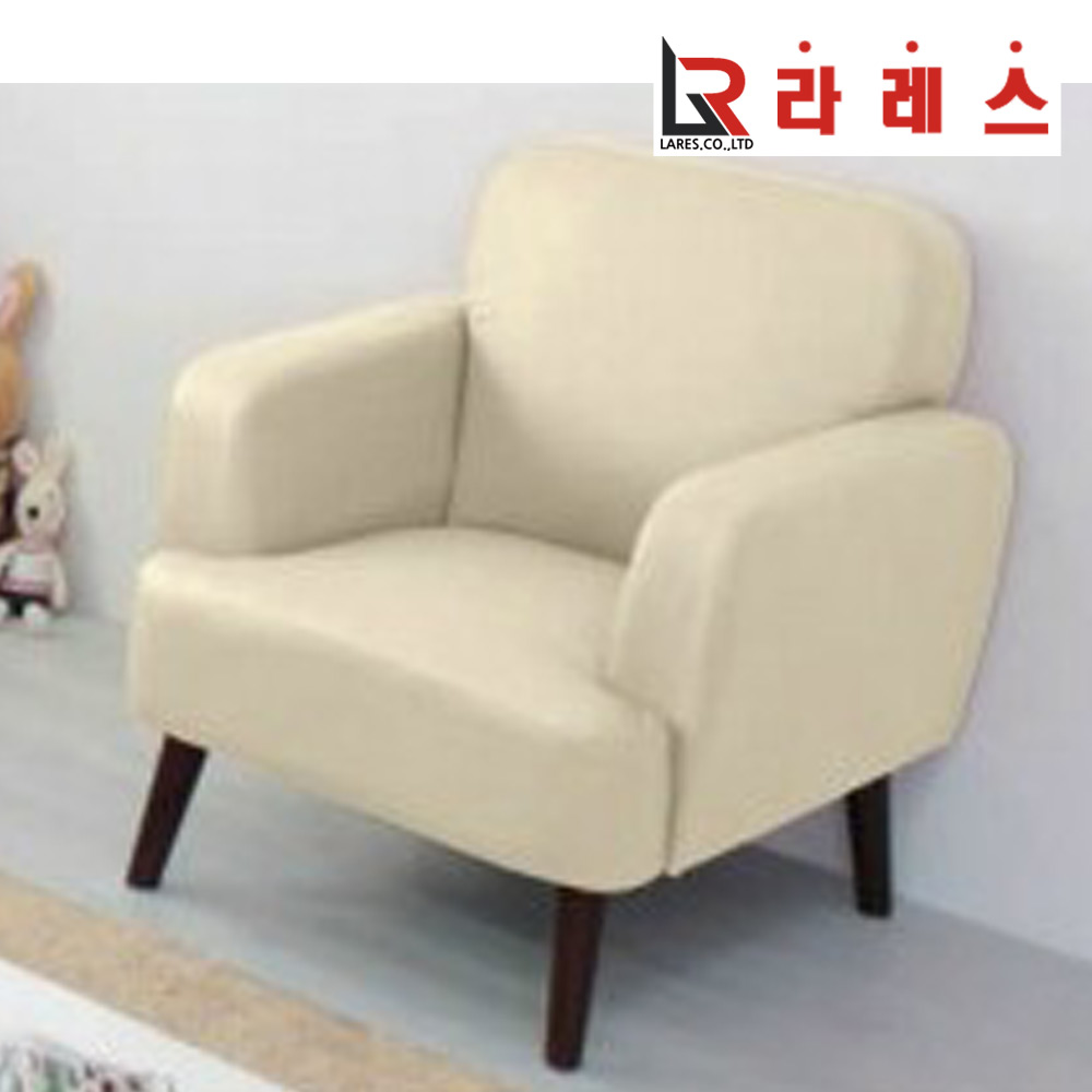 케니 가죽 1인 소파 - 메인 이미지